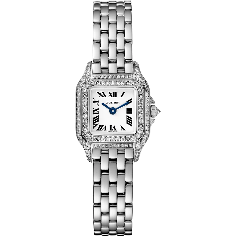 Cartier Panthere de Cartier Rhodiumized White Gold & Diamonds Lady's Watch