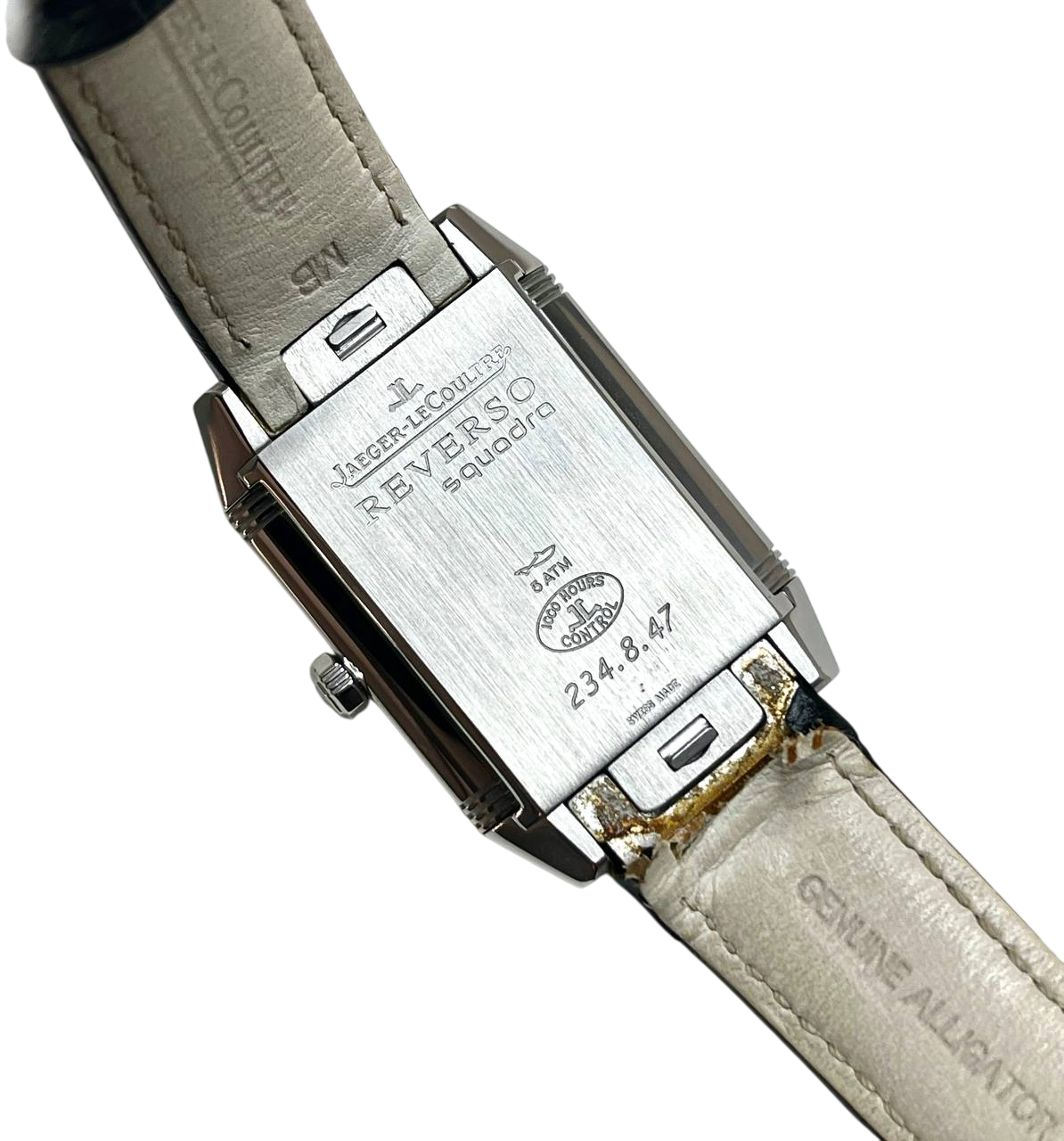 Jaeger LeCoultre Reverso Squadra Stainless steel & Diamonds Lady's Watch