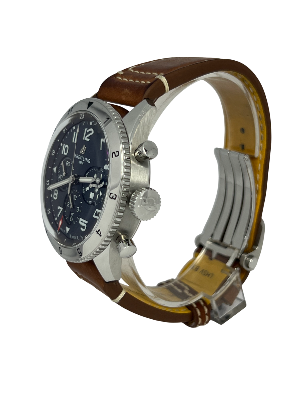 Breitling Super AVI Chronograph Stainless Steel Men's Watch