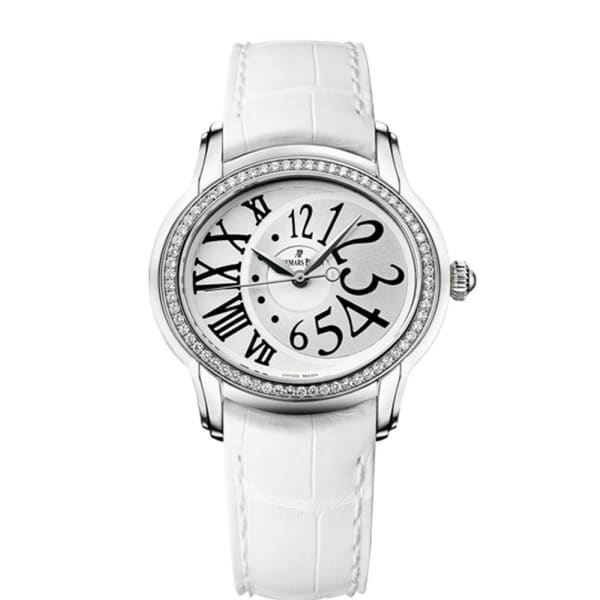 Audemars Piguet Millenary Stainless steel & Diamonds Lady's Watch