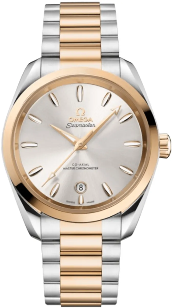 Omega Seamaster Aqua Terra Stainless steel & Moonshine™ gold Men's Watch