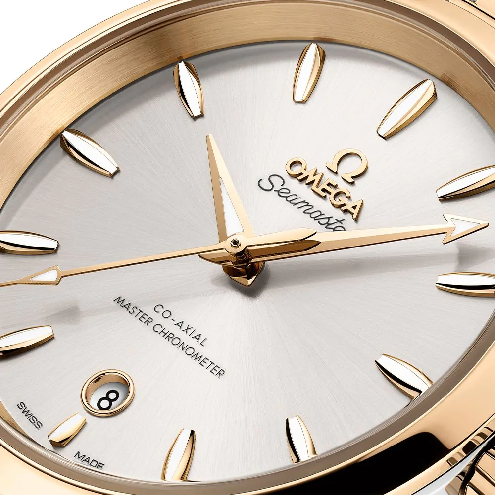 Omega Seamaster Aqua Terra Stainless steel & Moonshine™ gold Men's Watch