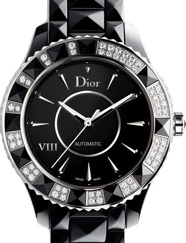 Dior VIII Place Vendome Stainless steel & Ceramic Lady's Watch