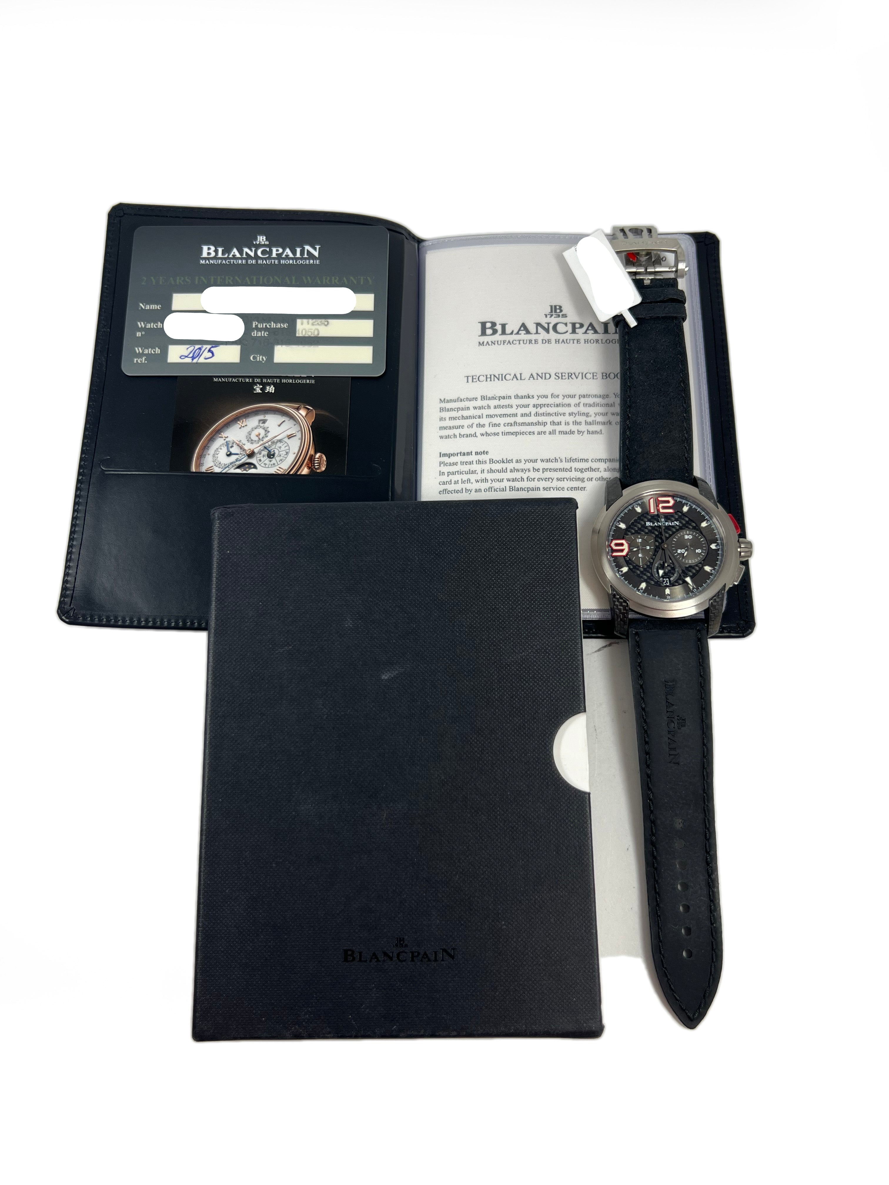 Blancpain L-Evolution Chronographe Flyback Super Trofeo Titanium Men's Watch