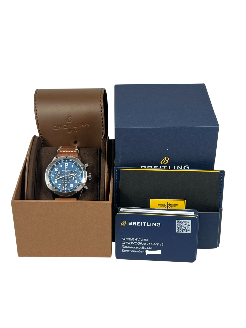 Breitling Super AVI Chronograph Stainless Steel Men's Watch