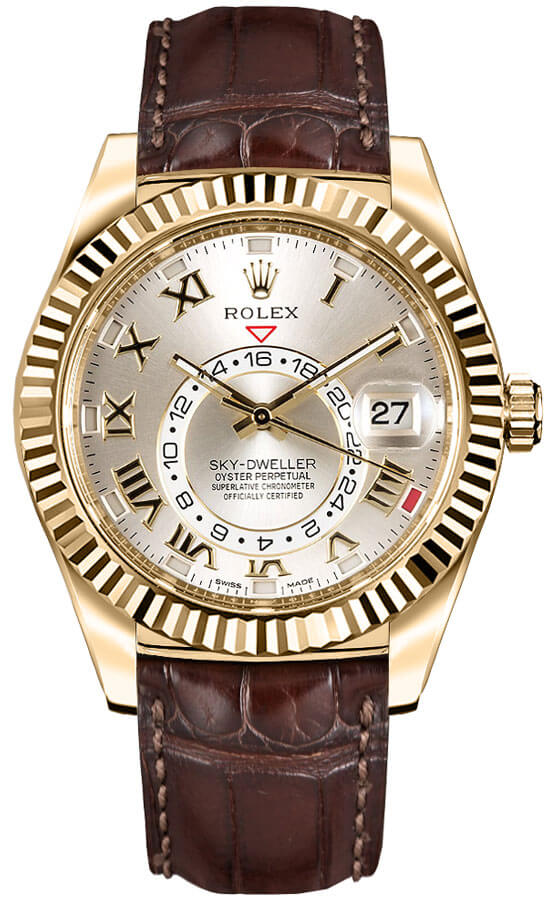 Rolex Sky-Dweller Annual Calendar 18K Yellow Gold Men's Watch