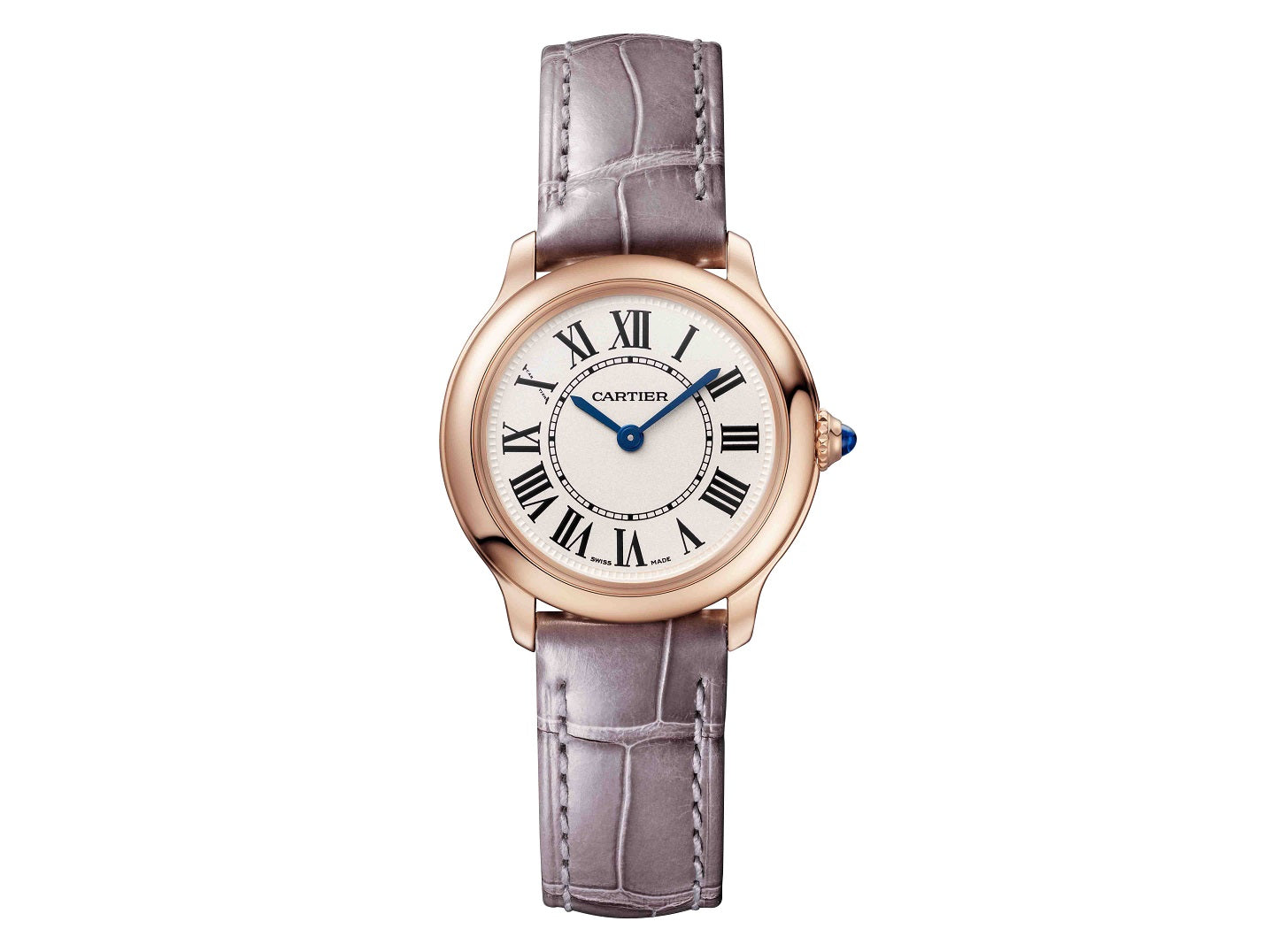 Cartier Ronde Louis Cartier 18K Rose Gold Lady's Watch