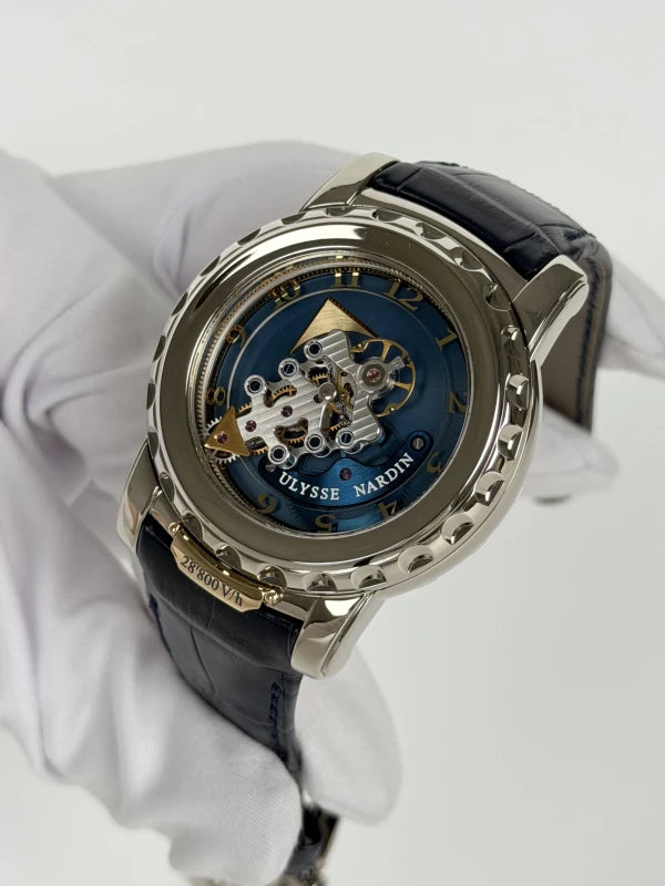 Ulysse Nardin Freak 28`800 18K White Gold Men's Watch
