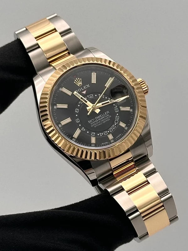 Rolex Sky-Dweller Stainless Steel & 18k Yellow Gold Men's Watch
