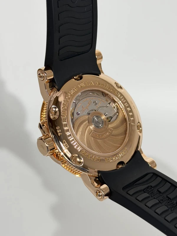 Breguet Marine Automatic Big Date 18K Rose Gold Men's Watch