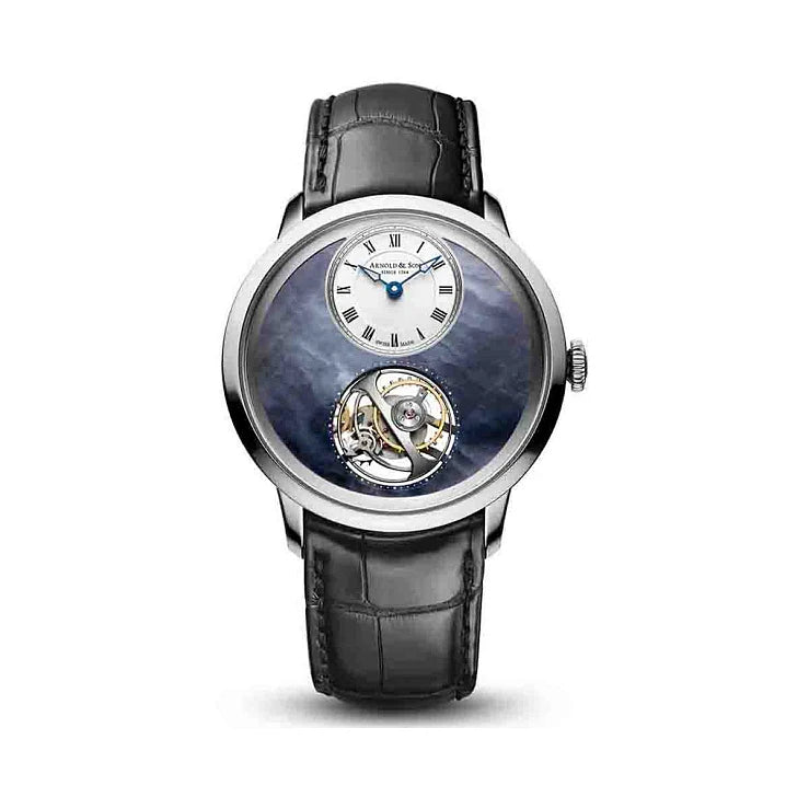 Arnold & Son Utte Tourbillon Platinum Men's Watch