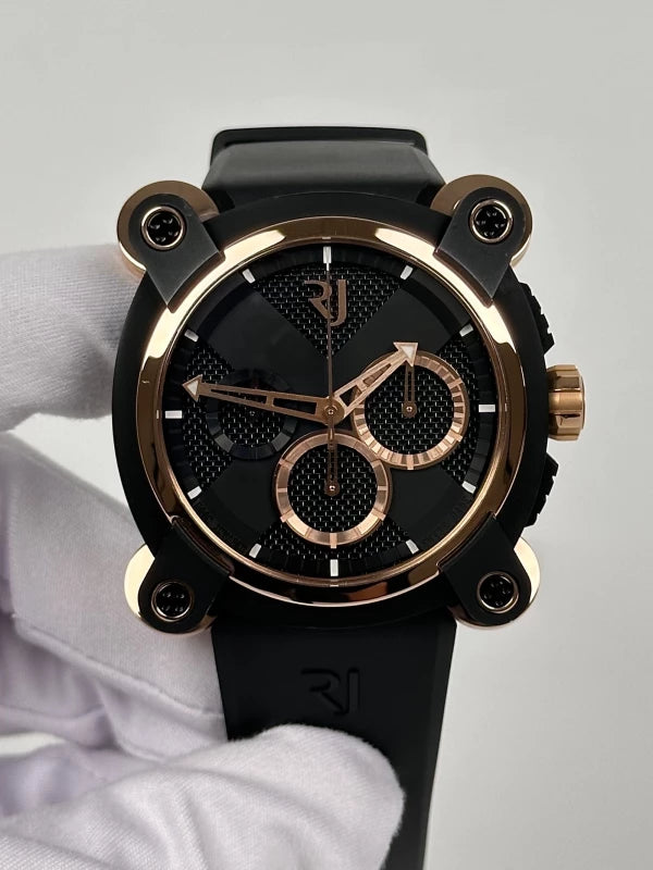 Romain Jerome Moon Dust-DNA Invader Chronograph Stainless Steel Men's Watch