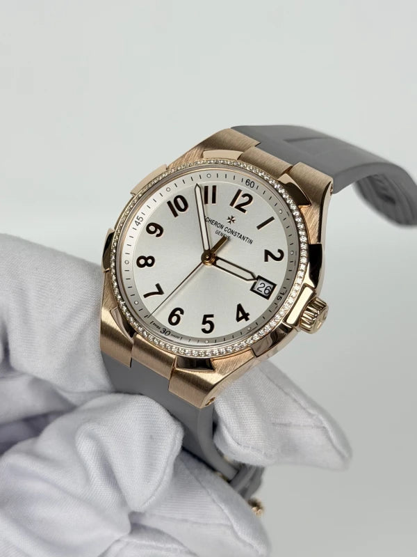 Vacheron Constantin Overseas 18K Rose Gold & Diamonds Lady's Watch