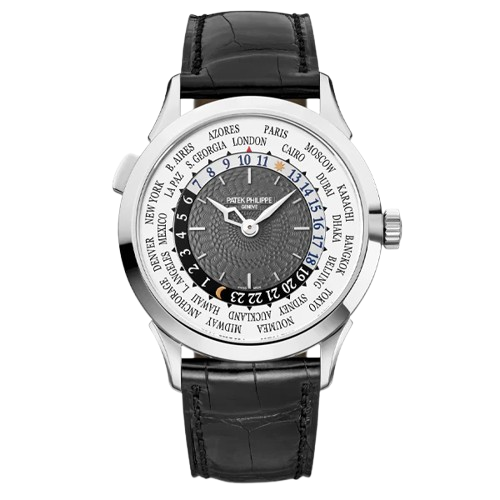 Patek Philippe World Time 18K White Gold Men’s Watch