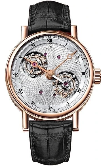 Breguet Classique Complications Double Tourbillon 18K Rose Gold Men's Watch