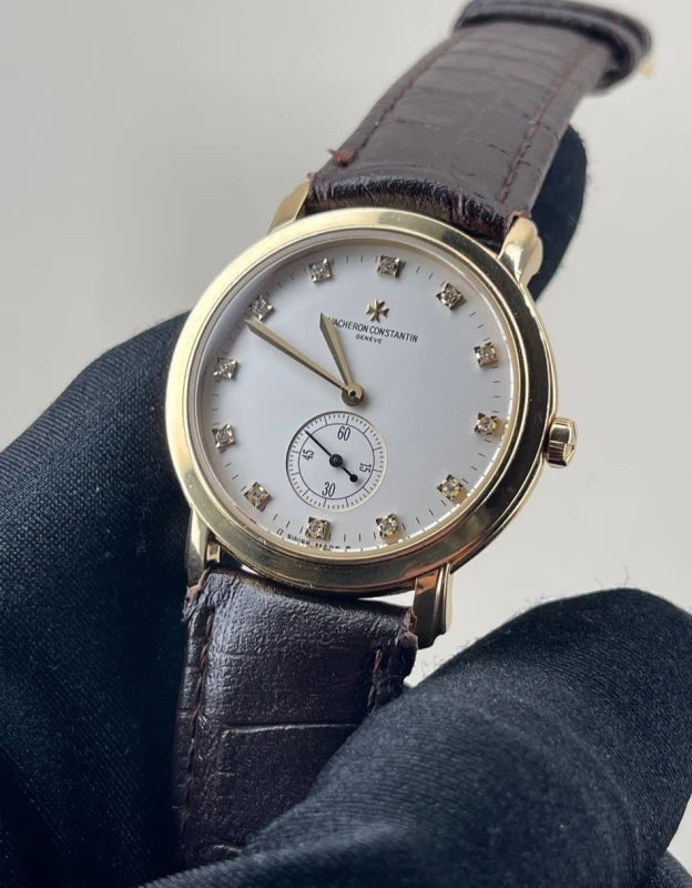 Vacheron Constantin Malte Grande Classique 18K Yellow Gold & Diamonds Unisex Watch