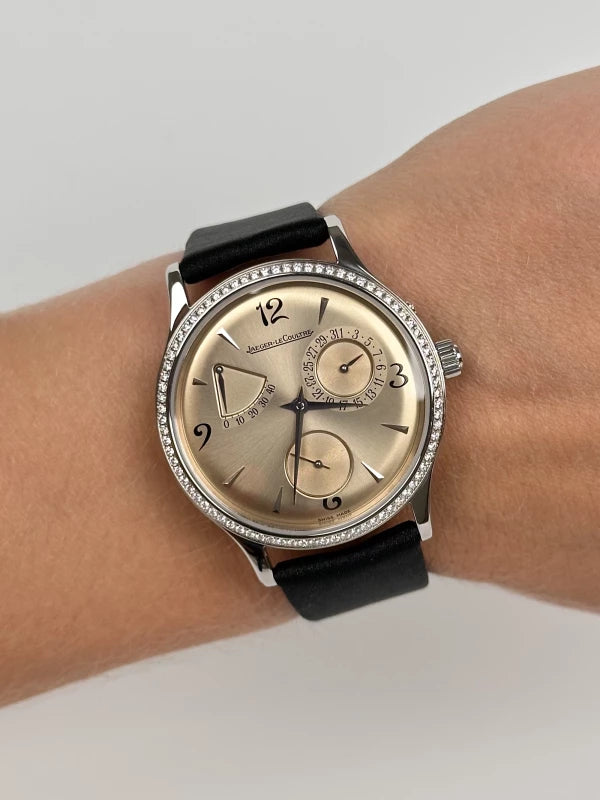 Jaeger-LeCoultre Joaillerie Stainless Steel & Diamonds Unisex Watch