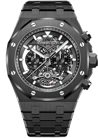 Audemars Piguet Royal Oak Tourbillon Chronograph Skeleton Ceramic Men's Watch