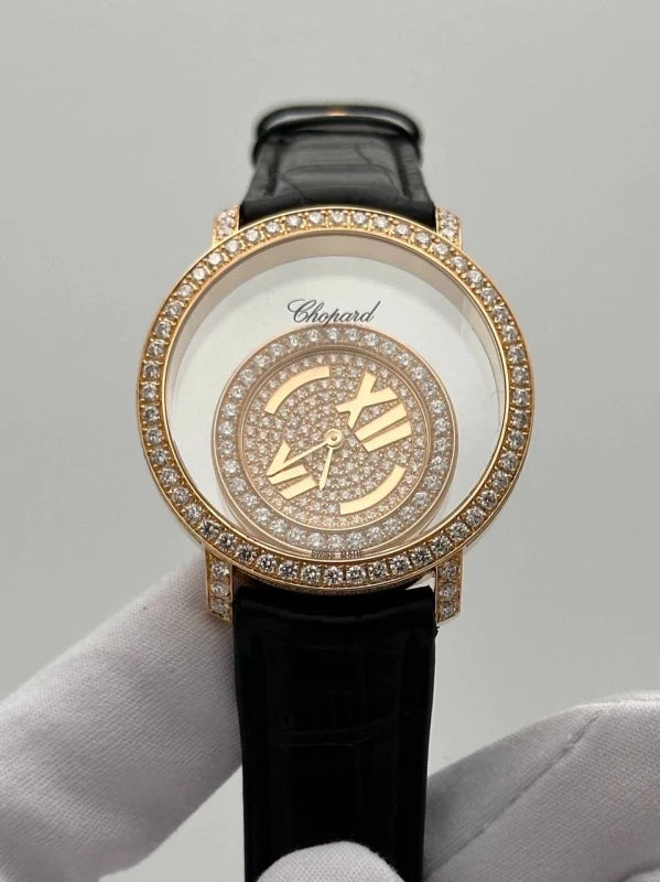 Chopard Happy Diamonds 18K Rose Gold & Diamonds Lady's Watch