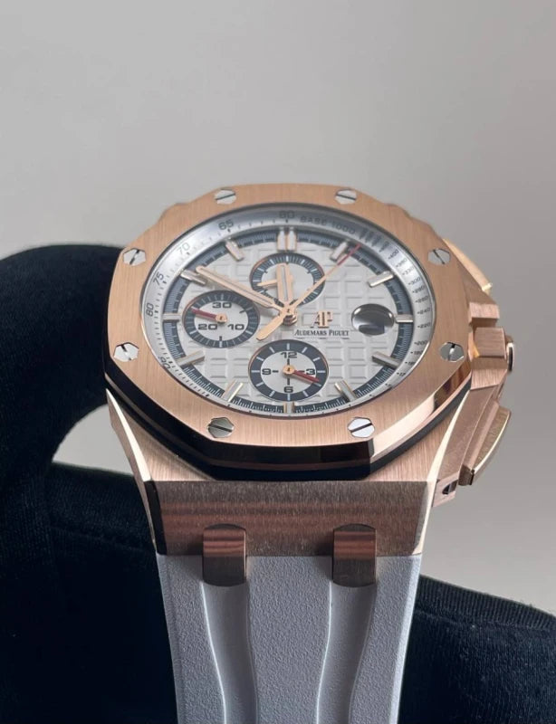 Audemars Piguet Royal Oak Offshore Chronograph 18K Rose Gold Men's Watch