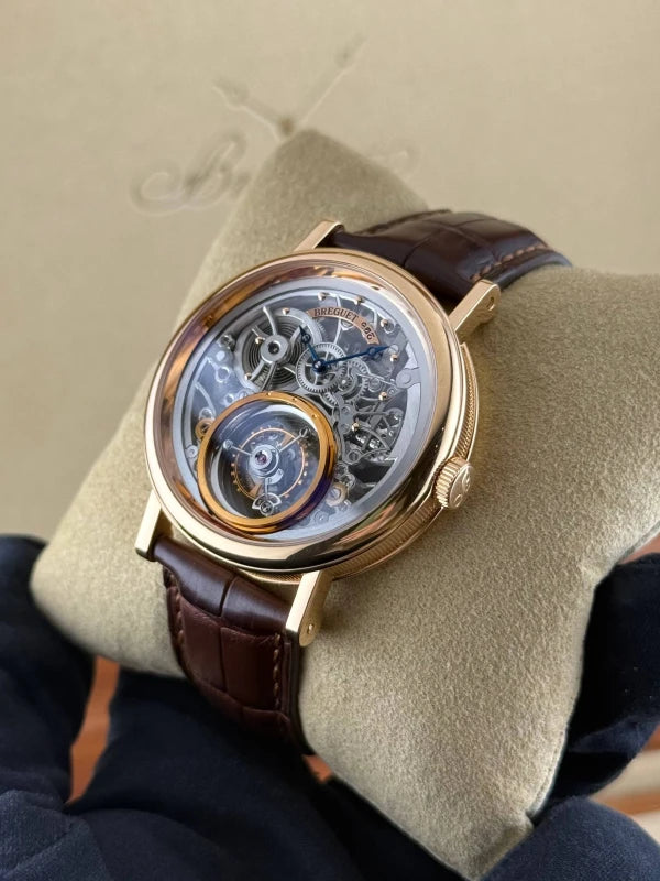Breguet Classique 5335 Tourbillon Messidor 18K Rose Gold Men's Watch