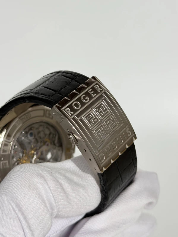 Roger Dubuis Excalibur Chronograph 18K White Gold Men's Watch