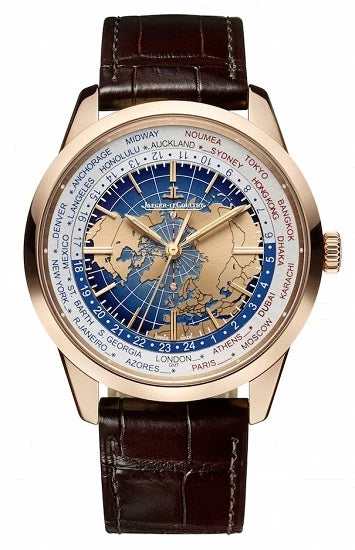 Jaeger-LeCoultre Master Control Geophysic Universal Time 18k Rose Gold Men's Watch