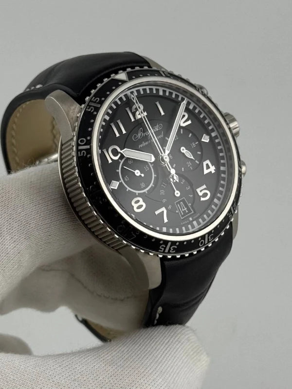 Breguet Type XX - XXI - XXII Flyback Chronograph Titanium Men's Watch