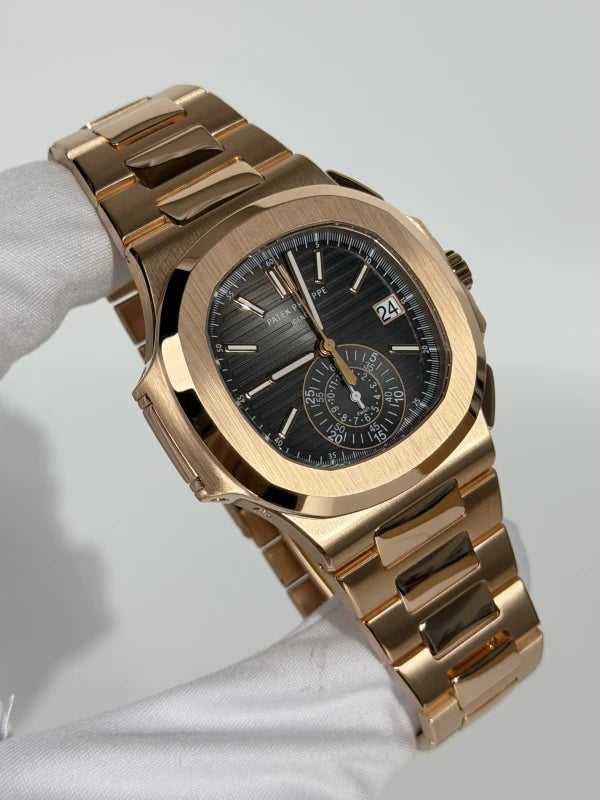 Patek Philippe Nautilus 18K Rose Gold Men's Watch