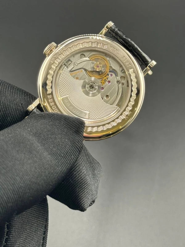 Breguet Classique 5197 18K White Gold Men's Watch.