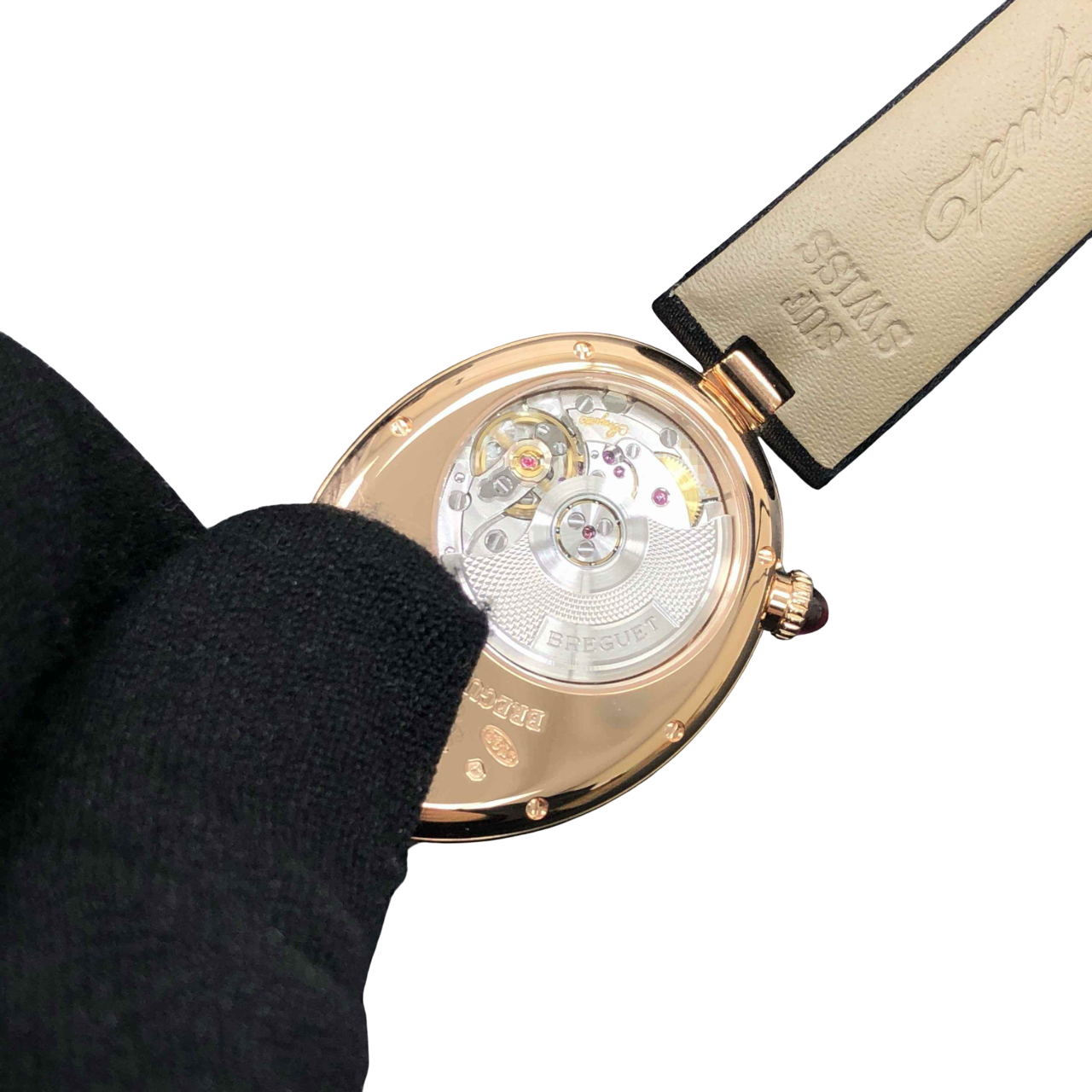 Breguet Reine de Naples Moon Phase 18K Rose Gold & Diamonds Lady's Watch