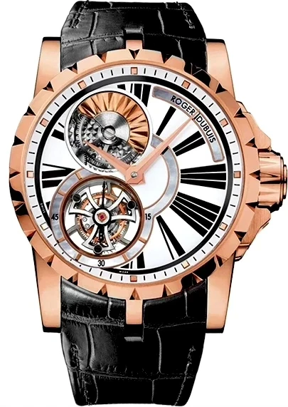 Roger Dubuis Excalibur Automatic Flying Tourbillon 18K Rose Gold