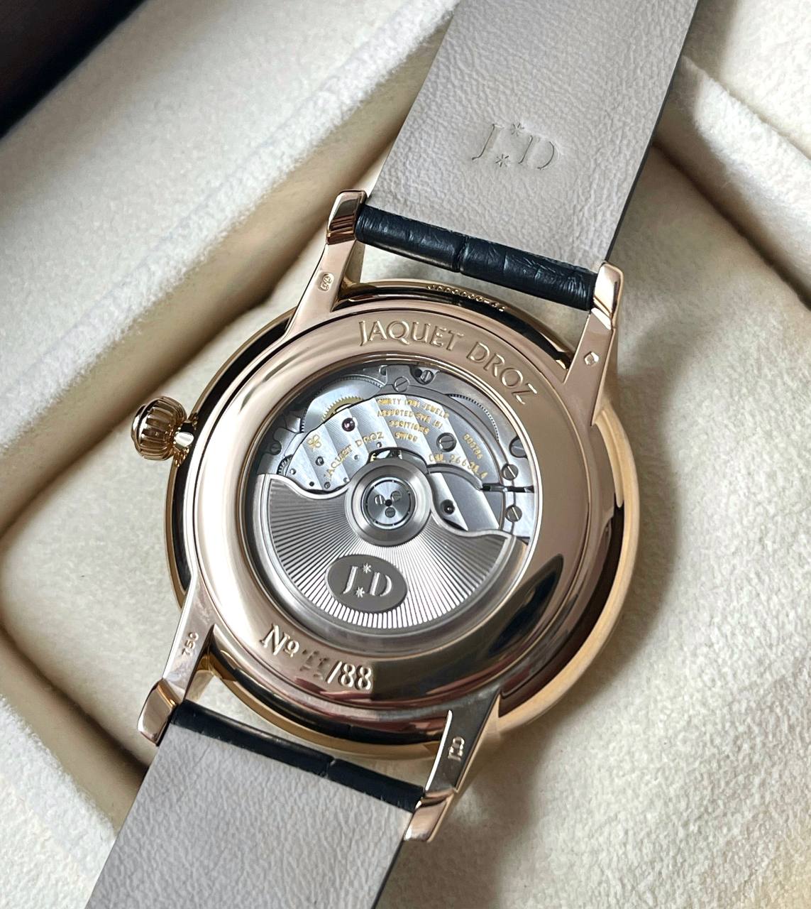 Jaquet Droz Grande Secone Limited Edition  18K Rose Gold Men's Watch