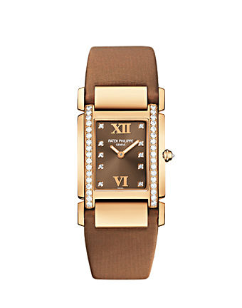 Patek Philippe Twenty-4 18K Rose Gold & Diamonds Lady's Watch