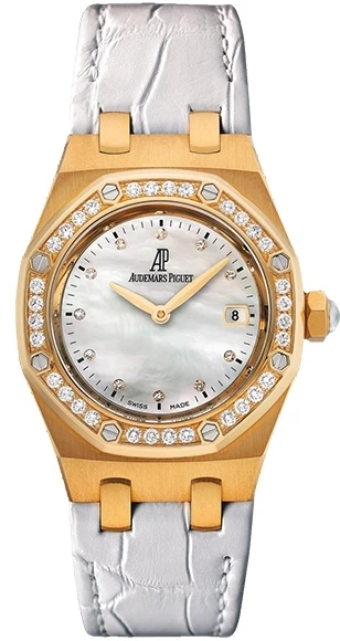 Audemars Piguet Royal Oak 18K Yellow Gold & Diamonds Lady's Watch