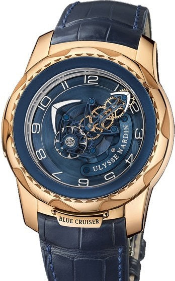 Ulysse Nardin Freak Blue Cruiser 18K Rose Gold Men's Watch