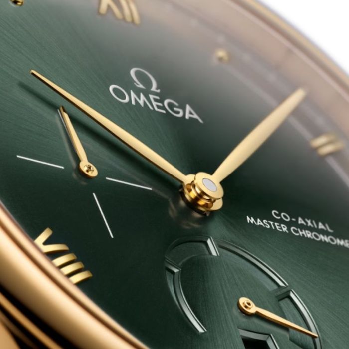 Omega De ville Prestige 18K Sedna™ Gold & Men's Watch