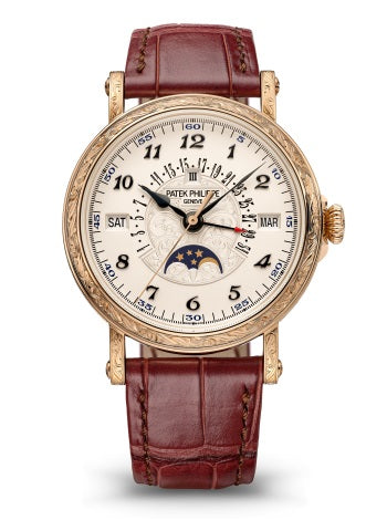 Patek Philippe Grand Complications Perpetual calendar 18K Rose Gold Men's Watch