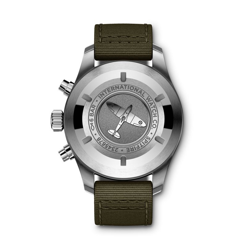 IWC Pilot Chronograph Spitfire Stainless Steel