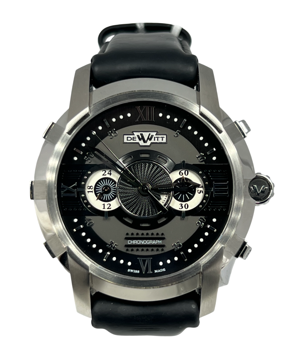 Dewitt Glorious Knight Chronograph Stainless Steel Men's Watch