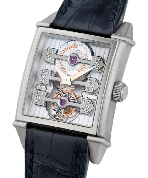 Girard Perregaux Haute Horlogerie Vintage 1945 Tourbillon Platinum Men's Watch