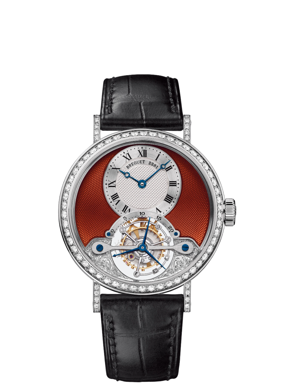 Breguet Classique Complications Tourbillon 18K White Gold & Diamonds Unisex Watch