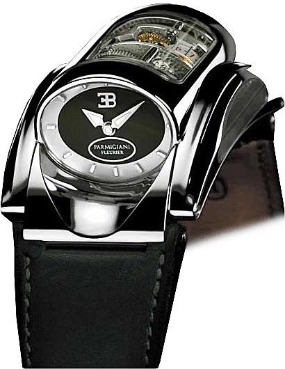 Parmigiani Fleurier Bugatti Type 370 18K White Gold Men's Watch