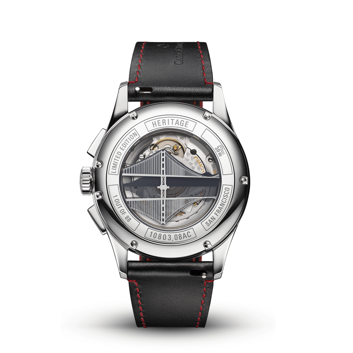 Carl F. Bucherer Haritage Chronograph Stainless steel Limited Edition Men's Watch