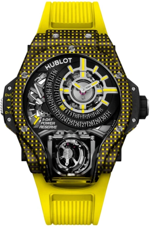 Hublot Tourbillon BI-AXIS Carbon Men's Watch