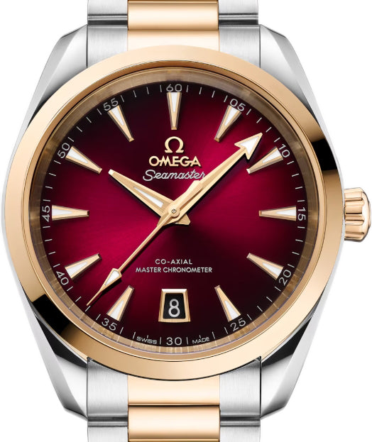 Omega Seamaster Aqua Terra Stainless steel & Moonshine™ gold Men's Watch