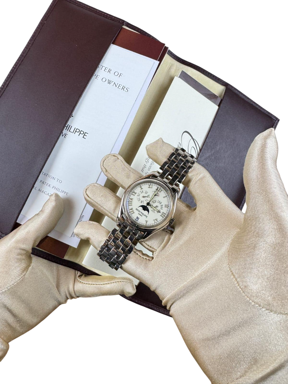 Patek Philippe Annual Calendar 18K White Gold Watch