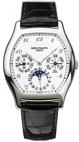Patek Philippe Grand Complications Perpetual Calendar 18K White Gold Men's Watch