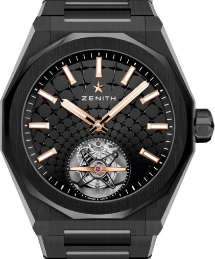 Zenith DEFY Skyline Tourbillon Black Ceramic Men's Watch