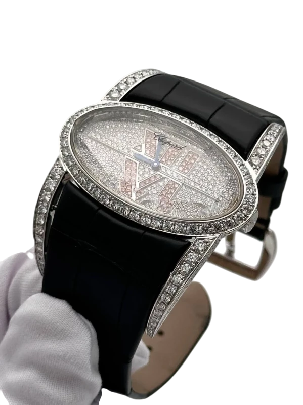 Chopard Classic 18K White Gold & Diamonds Lady's Watch